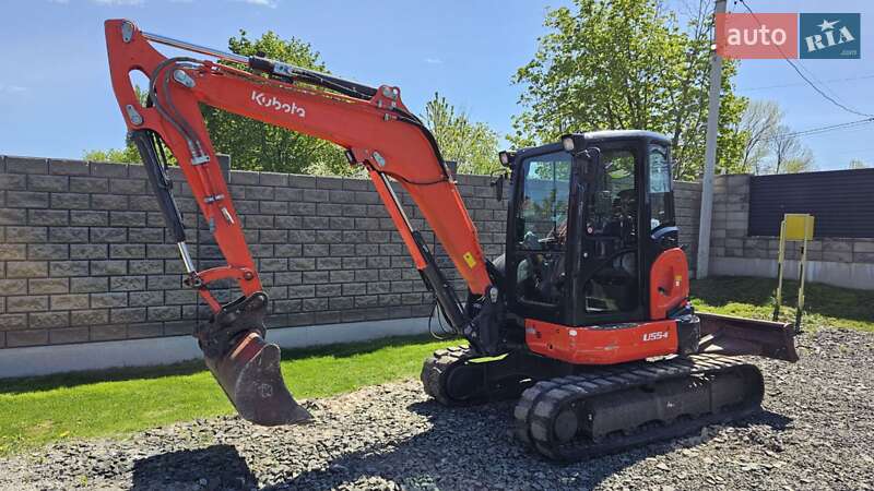 Міні-екскаватор Kubota U55-4 2017 в Луцьку