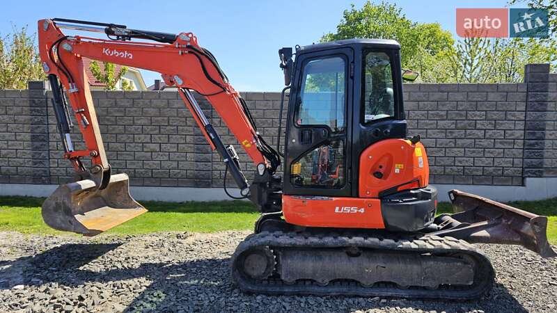 Міні-екскаватор Kubota U55-4 2017 в Луцьку