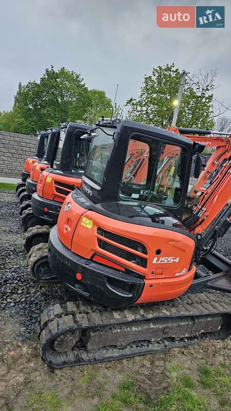 Міні-екскаватор Kubota U55-4 2017 в Луцьку