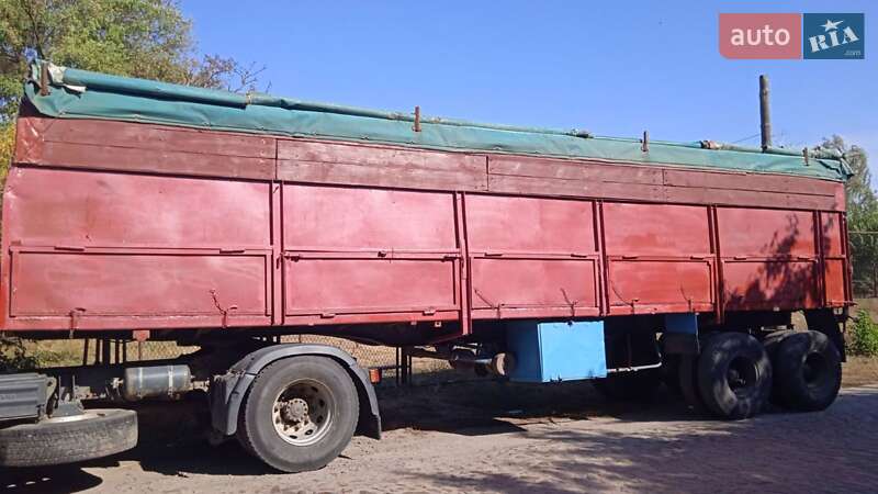 Бортовой полуприцеп КЗАП 9385 1991 в 