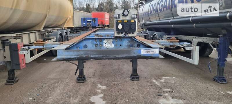 Контейнеровоз напівпричіп L.A.G. Kipper 2006 в Запоріжжі