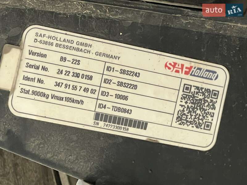 Цистерна Lamberet LVFS 2005 в Вінниці