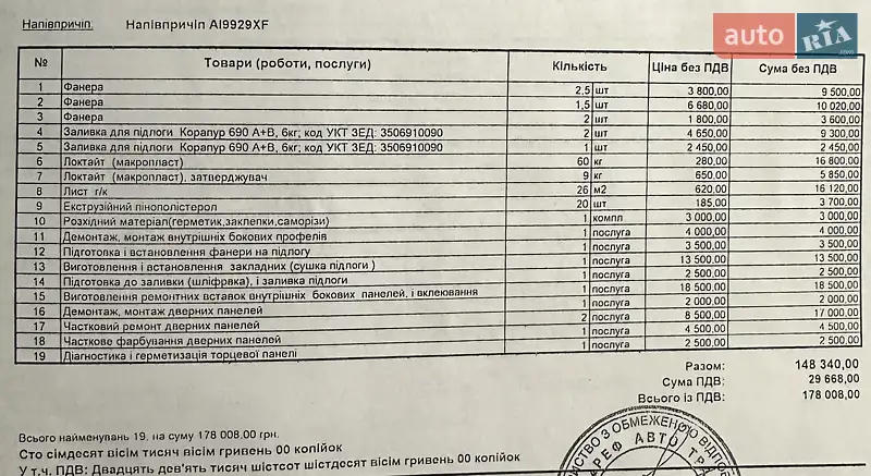 Рефрижератор Lamberet LVFS 2005 в Киеве документ 2 фото Рефрижератор Lamberet LVFS 2005 в Киеве документ