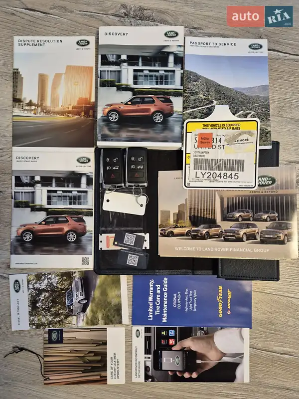 Внедорожник / Кроссовер Land Rover Discovery 2018 в Николаеве документ