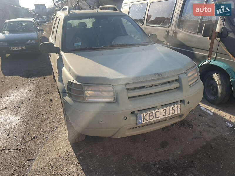 Внедорожник / Кроссовер Land Rover Freelander 2002 в 