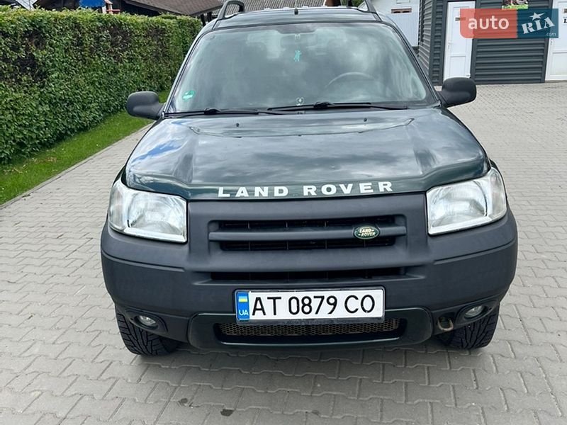 Land Rover Freelander 2002 Land Rover Freelander 2002