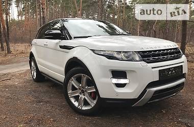 Внедорожник / Кроссовер Land Rover Range Rover Evoque 2012 в Киеве