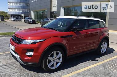 Позашляховик / Кросовер Land Rover Range Rover Evoque 2013 в 