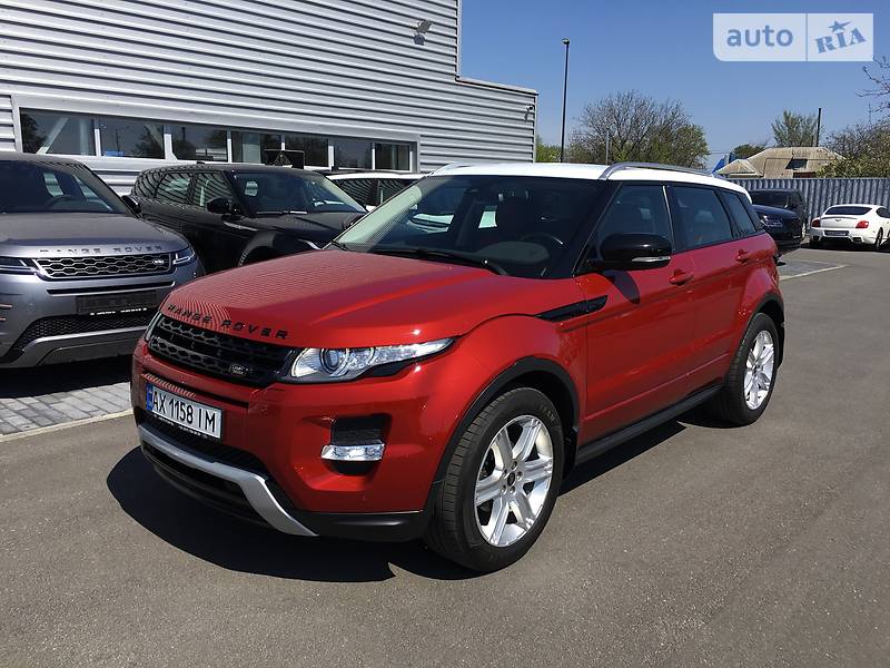 Позашляховик / Кросовер Land Rover Range Rover Evoque 2013 в 