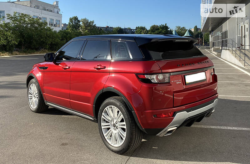 Внедорожник / Кроссовер Land Rover Range Rover Evoque 2013 в Черкассах