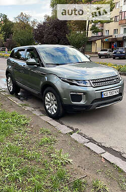 Позашляховик / Кросовер Land Rover Range Rover Evoque 2016 в 