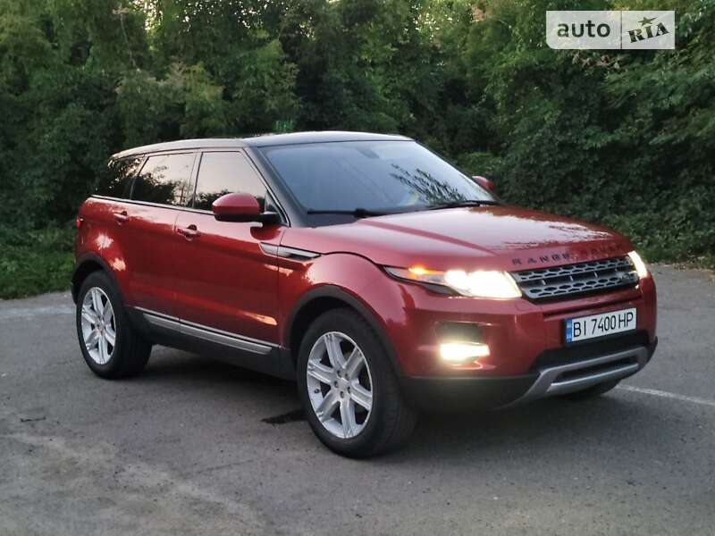 Внедорожник / Кроссовер Land Rover Range Rover Evoque 2015 в 