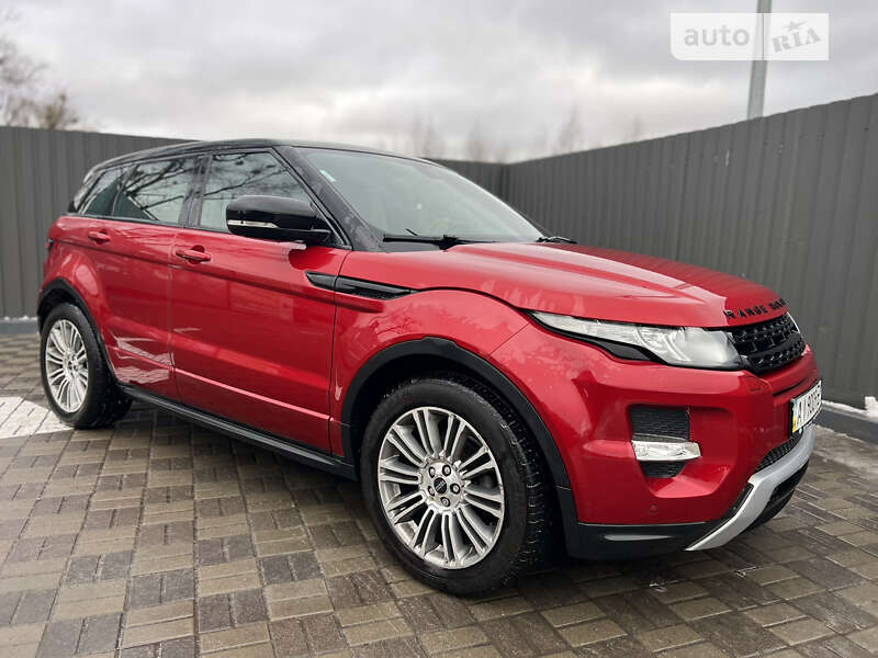 Внедорожник / Кроссовер Land Rover Range Rover Evoque 2012 в Киеве