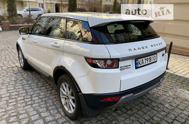 Внедорожник / Кроссовер Land Rover Range Rover Evoque 2012 в Киеве