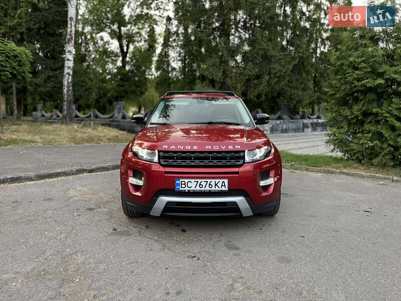 Внедорожник / Кроссовер Land Rover Range Rover Evoque 2012 в Львове