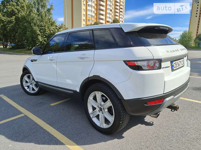 Внедорожник / Кроссовер Land Rover Range Rover Evoque 2012 в Чернигове