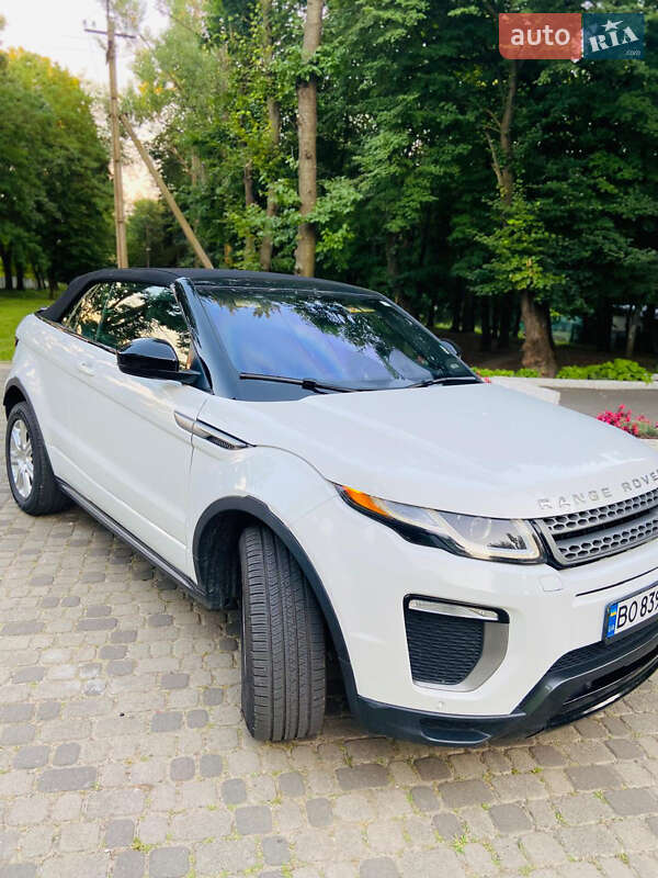 Кабриолет Land Rover Range Rover Evoque 2017 в Залещиках