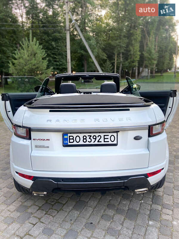 Кабриолет Land Rover Range Rover Evoque 2017 в Залещиках