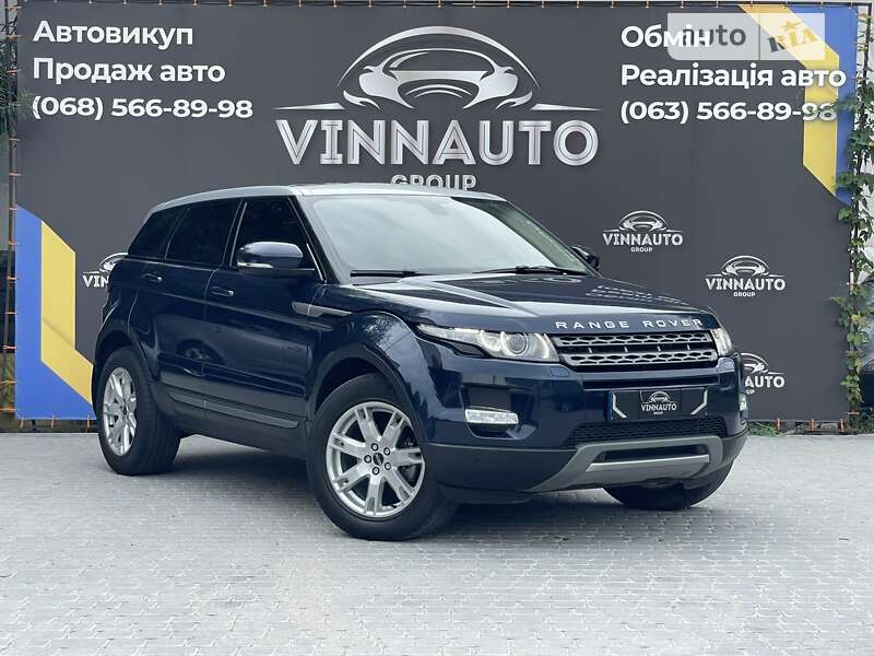 Внедорожник / Кроссовер Land Rover Range Rover Evoque 2012 в Виннице