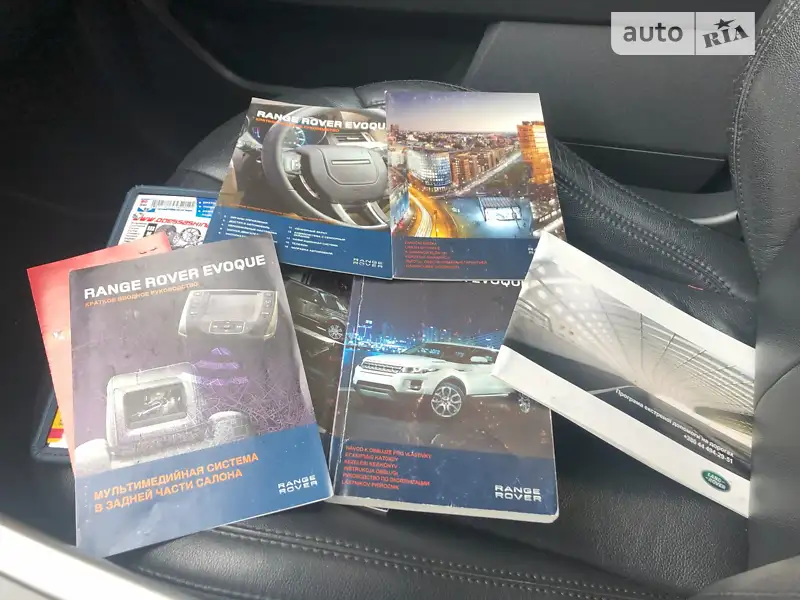 Внедорожник / Кроссовер Land Rover Range Rover Evoque 2011 в Одессе документ