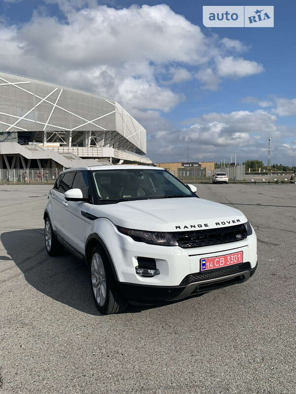 Позашляховик / Кросовер Land Rover Range Rover Evoque 2014 в Львові