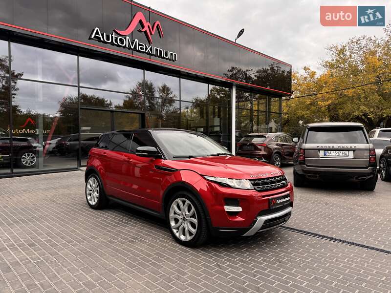 Позашляховик / Кросовер Land Rover Range Rover Evoque 2013 в Одесі