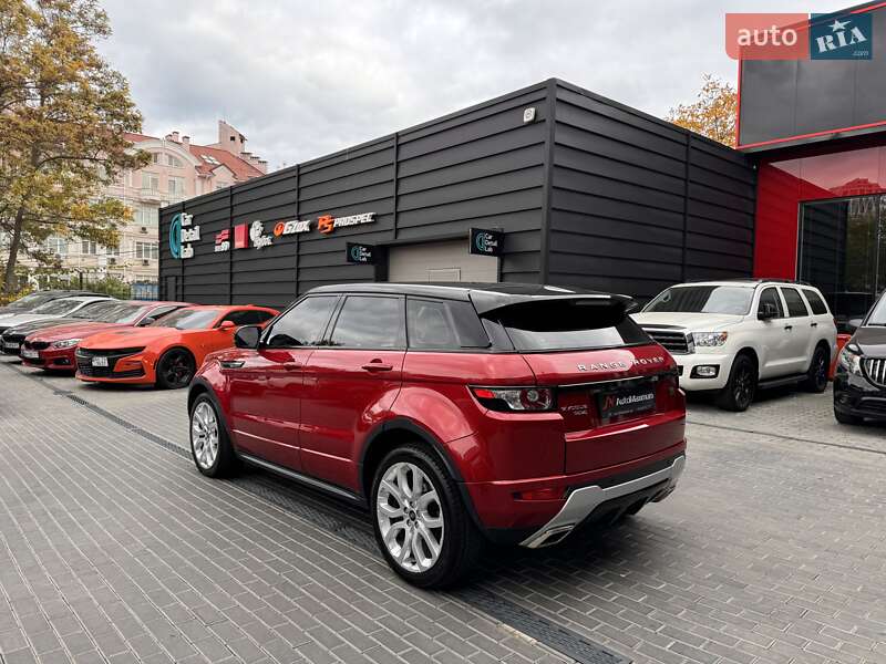 Позашляховик / Кросовер Land Rover Range Rover Evoque 2013 в Одесі