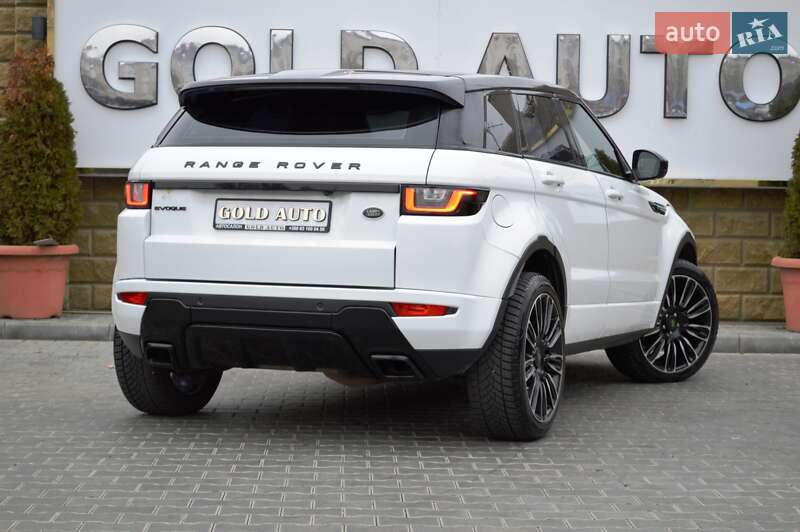 Позашляховик / Кросовер Land Rover Range Rover Evoque 2016 в Одесі