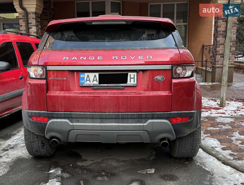 Внедорожник / Кроссовер Land Rover Range Rover Evoque 2013 в Киеве