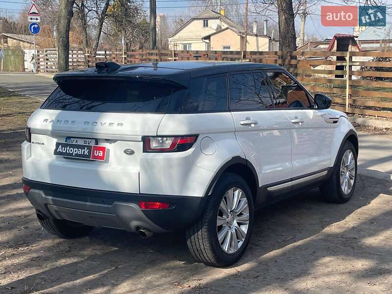 Внедорожник / Кроссовер Land Rover Range Rover Evoque 2017 в Киеве