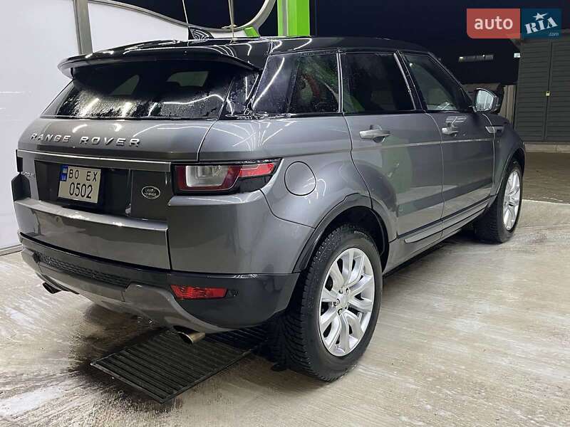 Внедорожник / Кроссовер Land Rover Range Rover Evoque 2016 в Тернополе