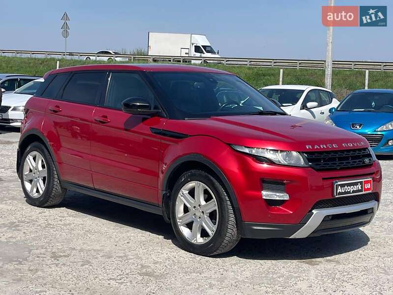 Позашляховик / Кросовер Land Rover Range Rover Evoque 2014 в Львові