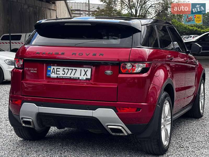 Позашляховик / Кросовер Land Rover Range Rover Evoque 2014 в Дніпрі