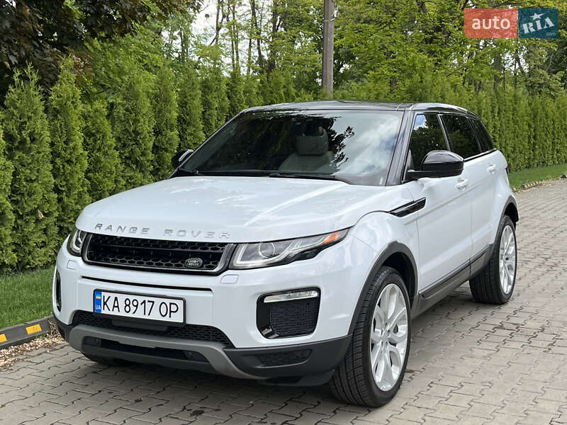 Позашляховик / Кросовер Land Rover Range Rover Evoque 2017 в 