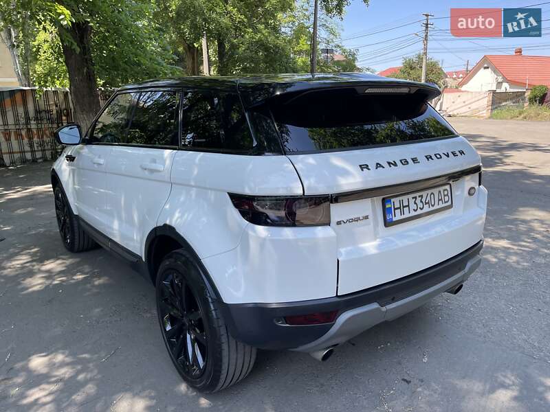Позашляховик / Кросовер Land Rover Range Rover Evoque 2014 в Одесі фото 4 Позашляховик / Кросовер Land Rover Range Rover Evoque 2014 в Одесі