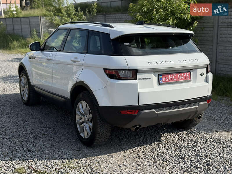 Внедорожник / Кроссовер Land Rover Range Rover Evoque 2017 в Киеве