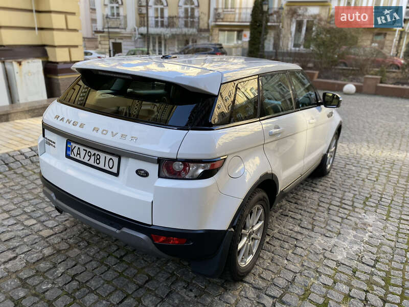 Позашляховик / Кросовер Land Rover Range Rover Evoque 2012 в Києві