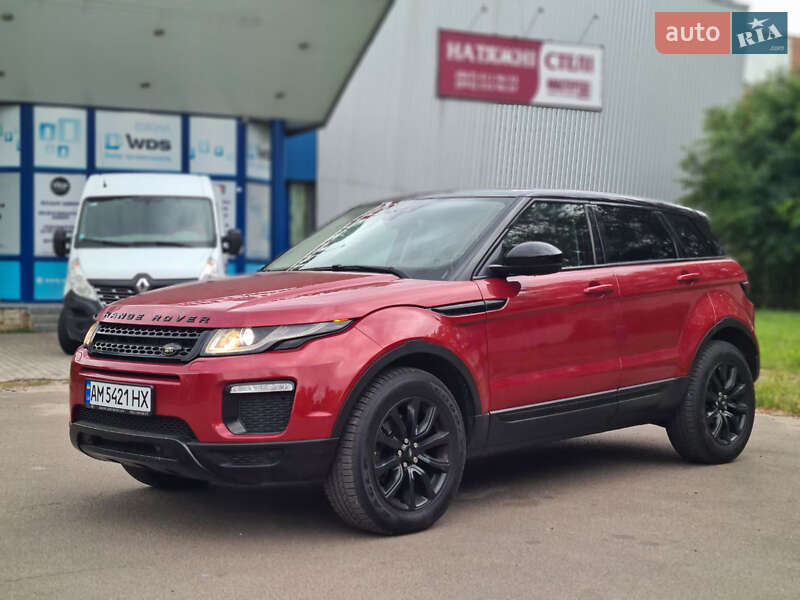 Внедорожник / Кроссовер Land Rover Range Rover Evoque 2016 в Житомире фото 2 Внедорожник / Кроссовер Land Rover Range Rover Evoque 2016 в Житомире