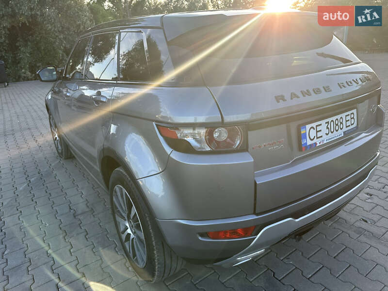 Внедорожник / Кроссовер Land Rover Range Rover Evoque 2014 в Черновцах