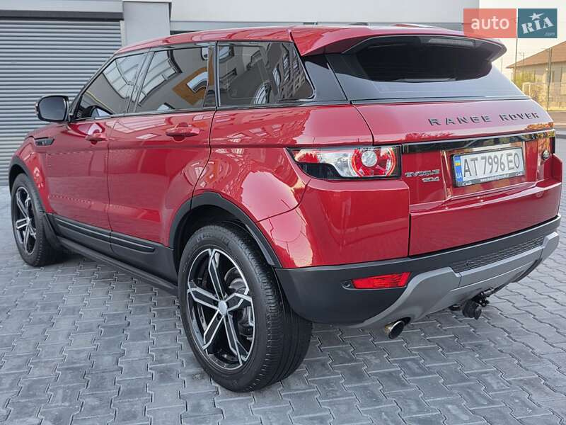 Позашляховик / Кросовер Land Rover Range Rover Evoque 2012 в Хмельницькому