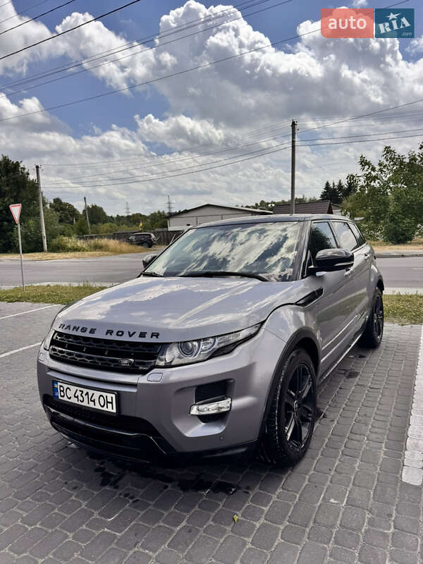 Позашляховик / Кросовер Land Rover Range Rover Evoque 2013 в 