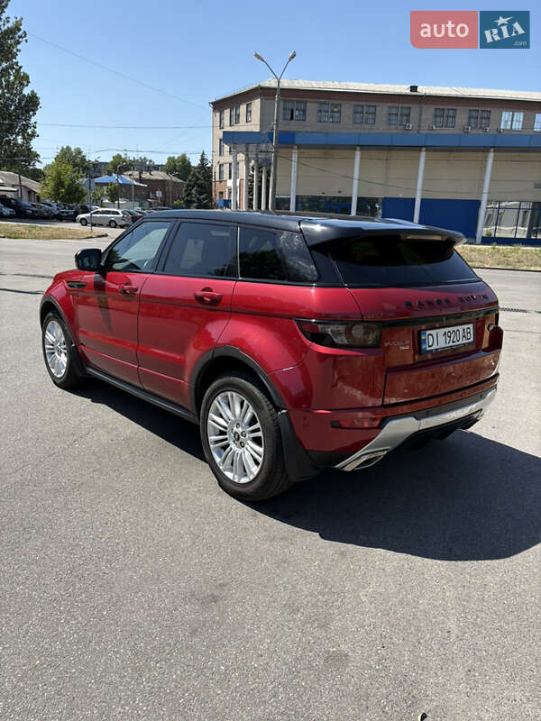 Позашляховик / Кросовер Land Rover Range Rover Evoque 2013 в Дніпрі