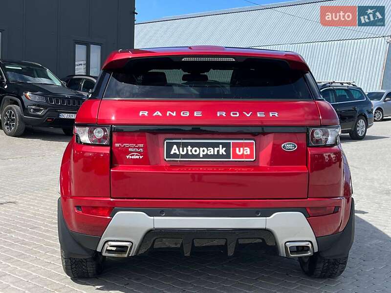 Внедорожник / Кроссовер Land Rover Range Rover Evoque 2014 в Львове