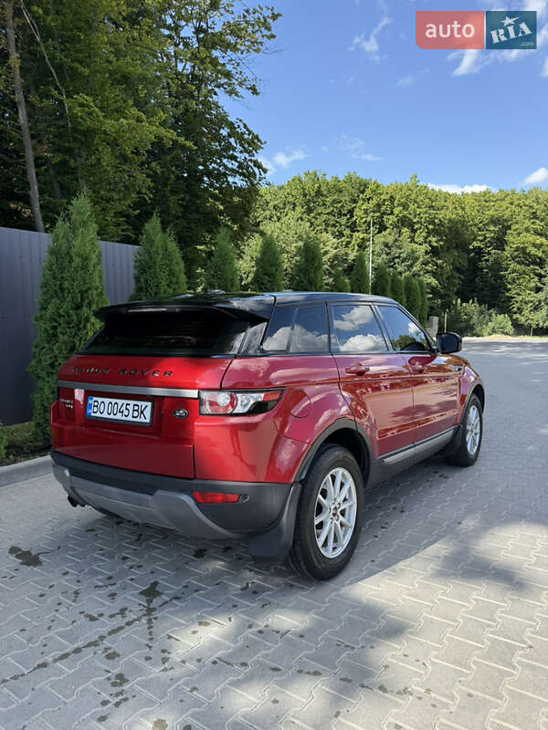 Позашляховик / Кросовер Land Rover Range Rover Evoque 2013 в Тернополі