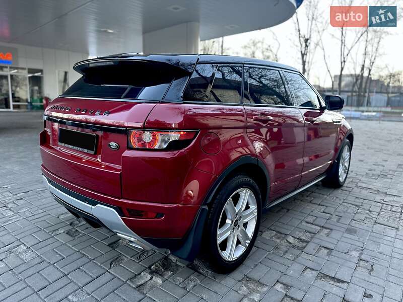 Внедорожник / Кроссовер Land Rover Range Rover Evoque 2013 в Днепре