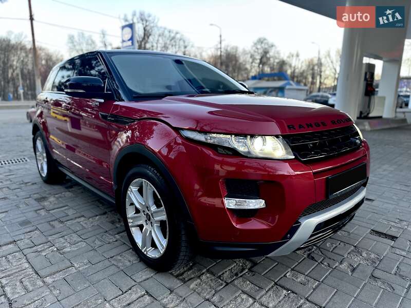 Внедорожник / Кроссовер Land Rover Range Rover Evoque 2013 в Днепре