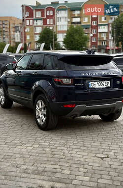 Позашляховик / Кросовер Land Rover Range Rover Evoque 2017 в 