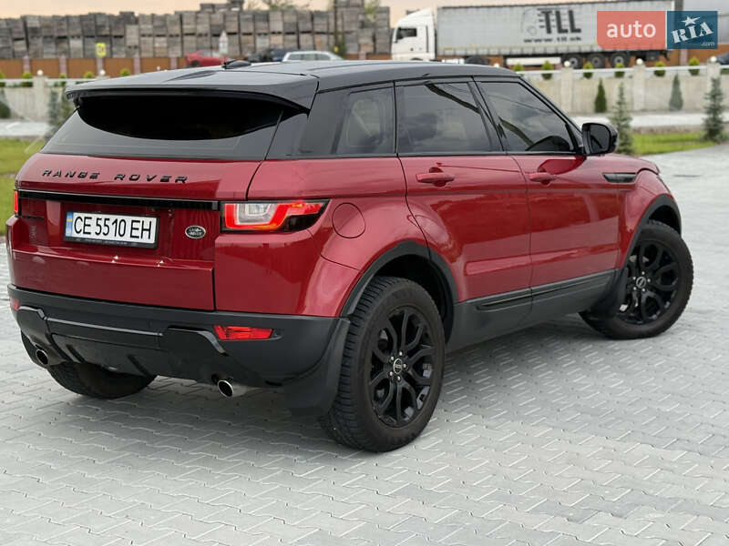 Внедорожник / Кроссовер Land Rover Range Rover Evoque 2015 в Черновцах