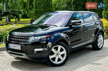 Land Rover Range Rover Evoque 2012 Land Rover Range Rover Evoque 2012