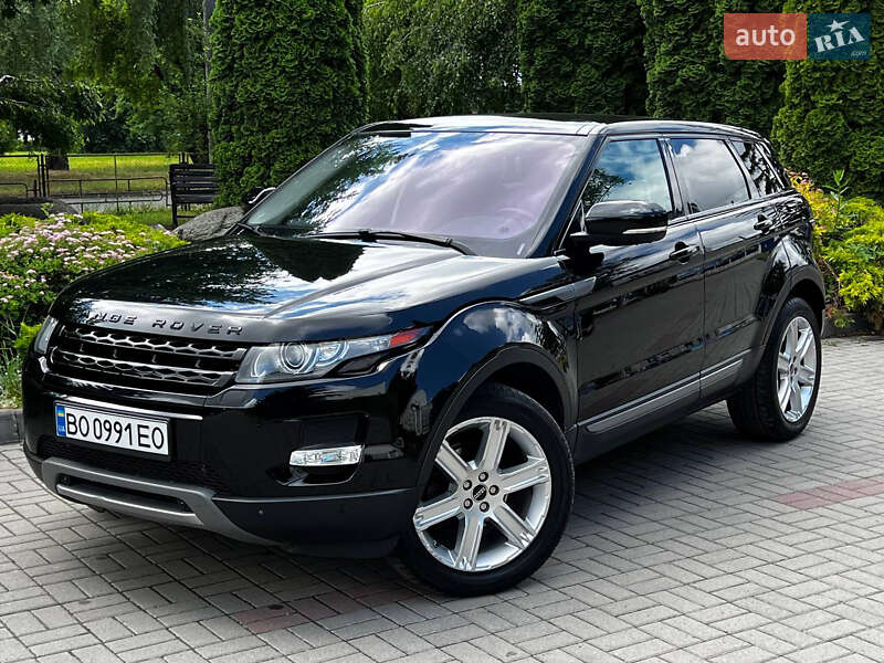 Позашляховик / Кросовер Land Rover Range Rover Evoque 2012 в Тернополі